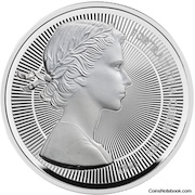 2026 Portraits of a Queen The First Effigy £5 Silver Proof